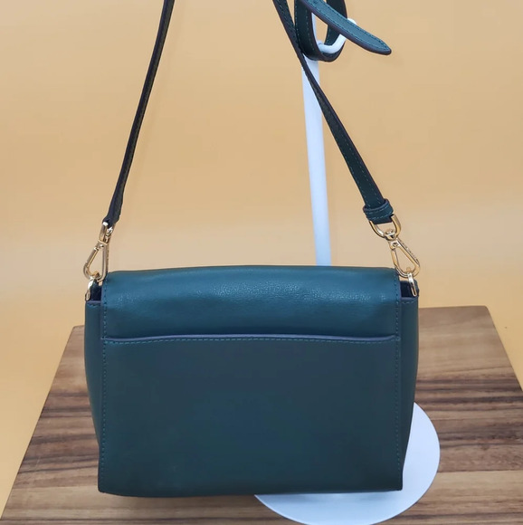 Michael Kors Green Leather Women's Bag with Adjustable And Detachable Strap, EUC - Picture 3 of 9